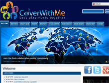 Tablet Screenshot of coverwithme.com
